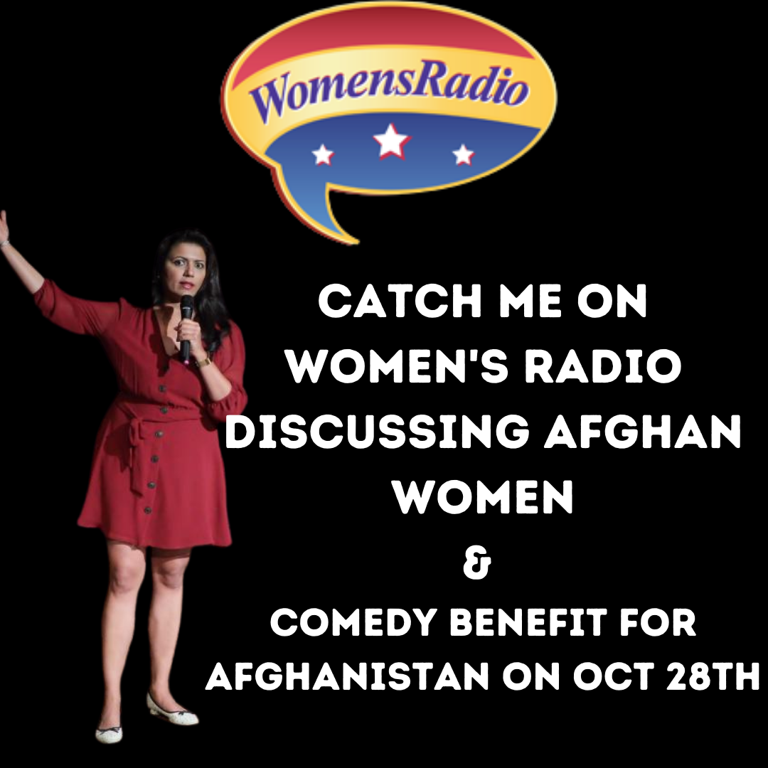 Mona talks about Comedy Benefit for Afghanistan on Women’s Radio