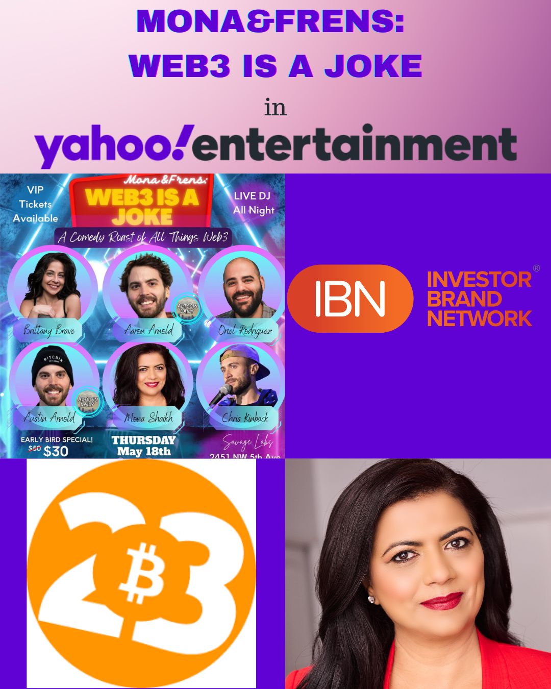 Mona&Frens: Web3 Is A Joke in Yahoo Entertainment