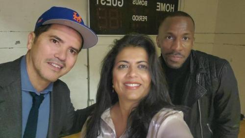 Mona and John Leguizamo